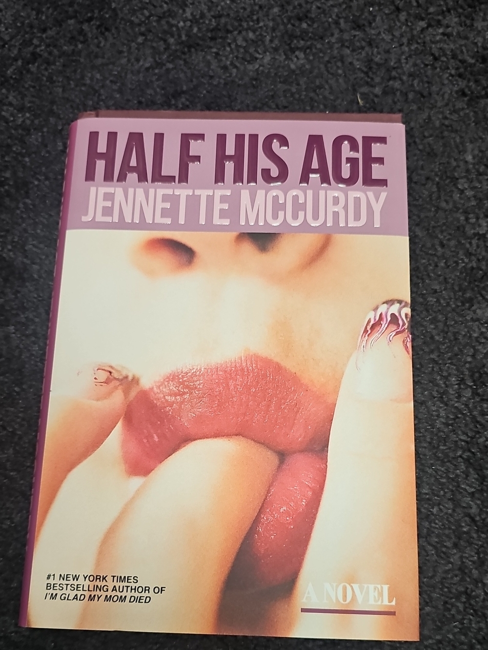 Half His Age by — Pink Cover Hardcover Book